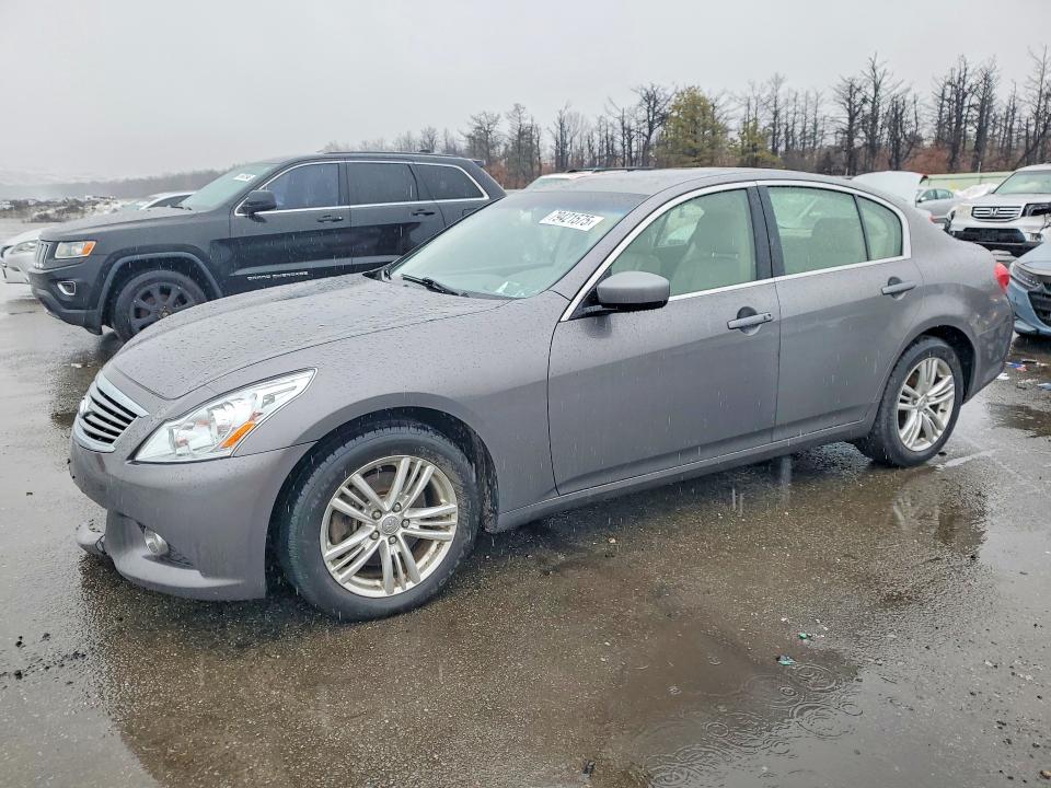 2012 Infiniti VIN JN1CV6AR1CM977744 COPART salvage auction — FRONT END, Ny - Mv907A-Parts Only, sold $400 on 2026-07-29 (photo 1)