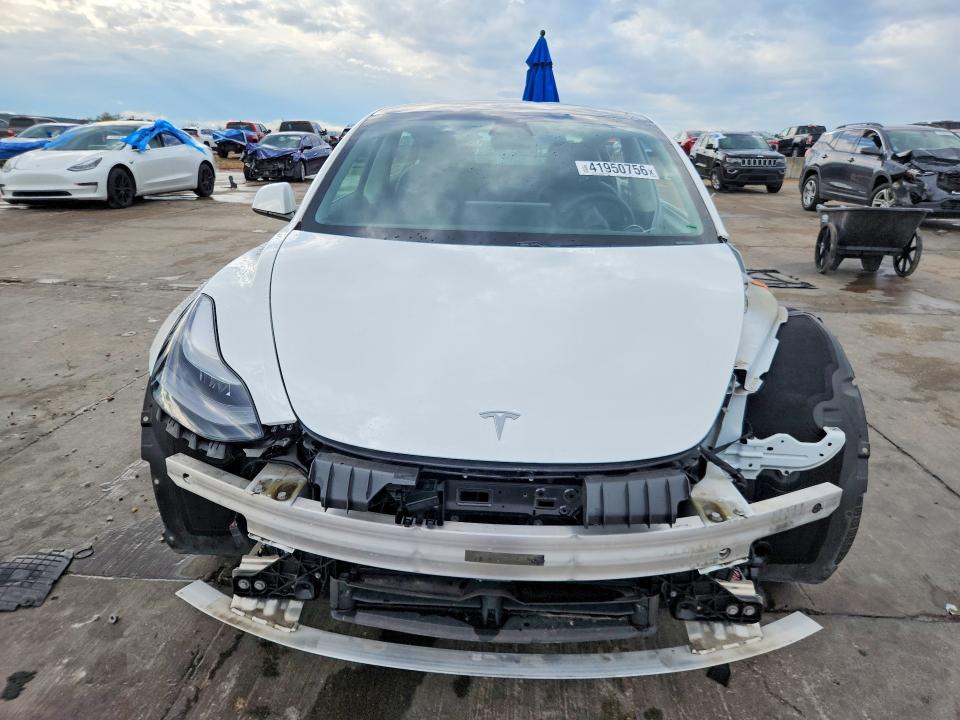 2021 Tesla Model 3 VIN 5YJ3E1EA3MF060528 COPART salvage auction — REAR END, Tx - Salvage Vehicle Title, sold $4,650 on 2026-07-20 (photo 5)