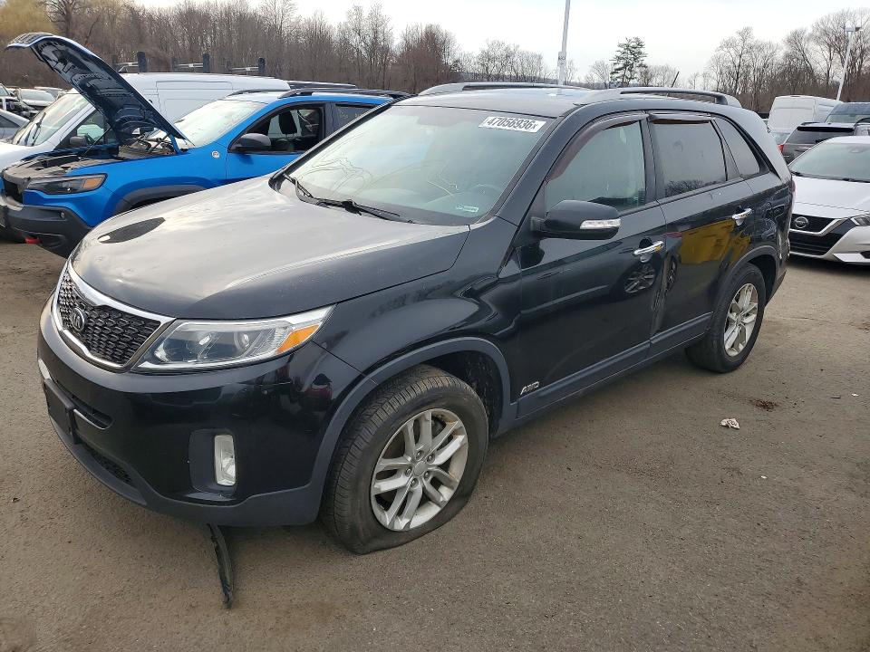 2015 Kia Sorento VIN 5XYKTDA67FG616470 COPART salvage auction — SIDE, Ma - Certificate Of Title, sold $1,650 on 2026-07-21 (photo 1)