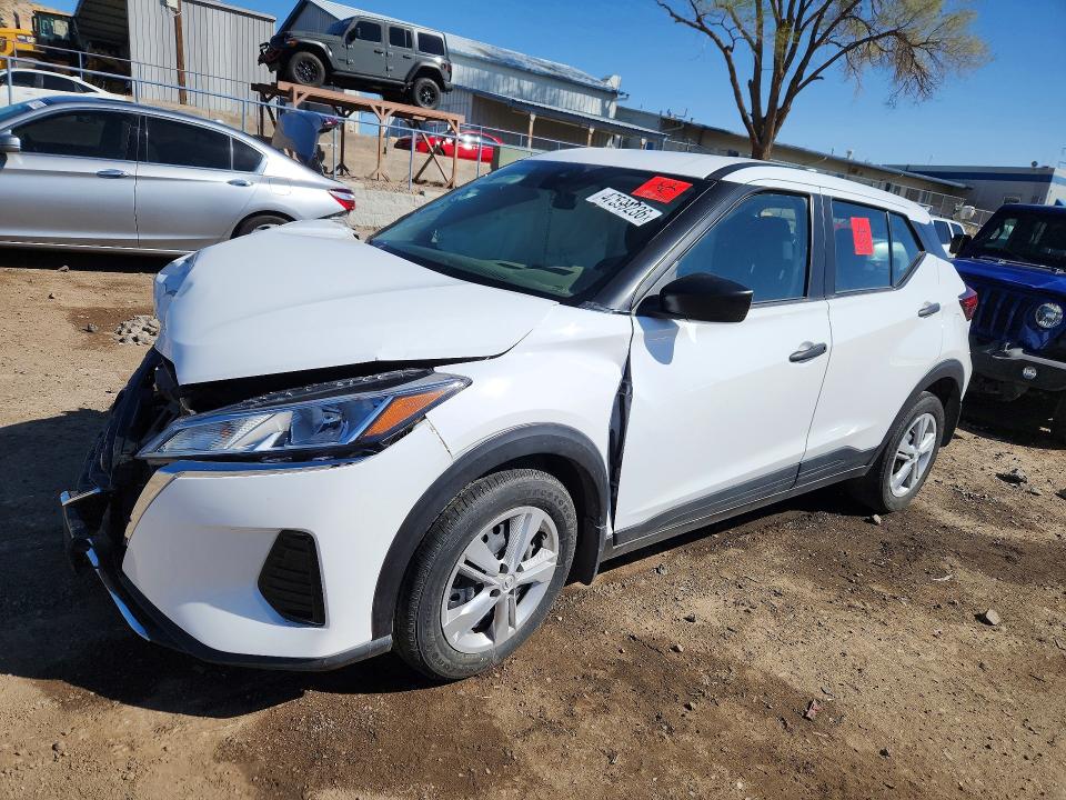 2024 Nissan Kicks VIN 3N1CP5BV0RL508938 COPART salvage auction — FRONT END, Nm - Cert Of Title-Salvage, sold $1,550 on 2026-07-02 (photo 1)