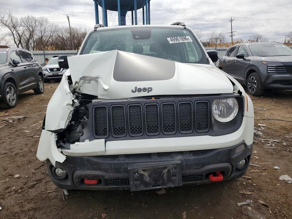 2022 Jeep Renegade VIN ZACNJDC1XNPN79964 COPART salvage auction — FRONT END, IL - SALVAGE CERTIFICATE, sold $2,300 on 2026-07-03 (photo 5)