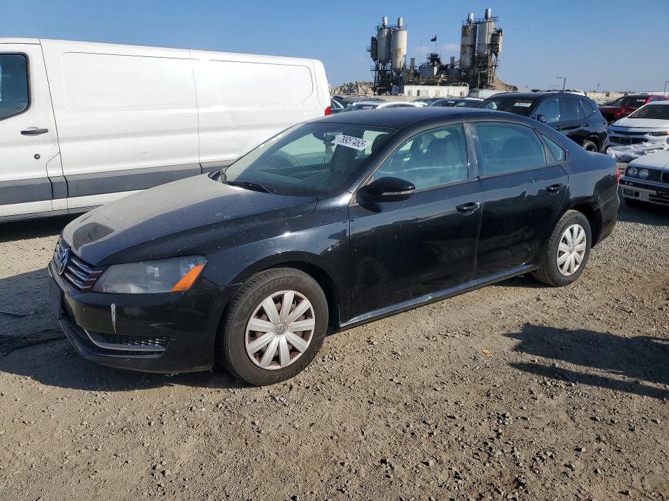 2012 Volkswagen Passat VIN 1VWAP7A30CC056960 COPART salvage auction — SIDE, Ca - Dis/Dlr/Exp Only Clean Title, sold $450 on 2026-07-02 (photo 1)