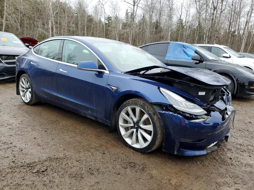 2020 Tesla Model 3 VIN 5YJ3E1EB9LF716934 COPART salvage auction — FRONT END, Salvage Title, sold $7,100 on 2026-07-09 (photo 4)