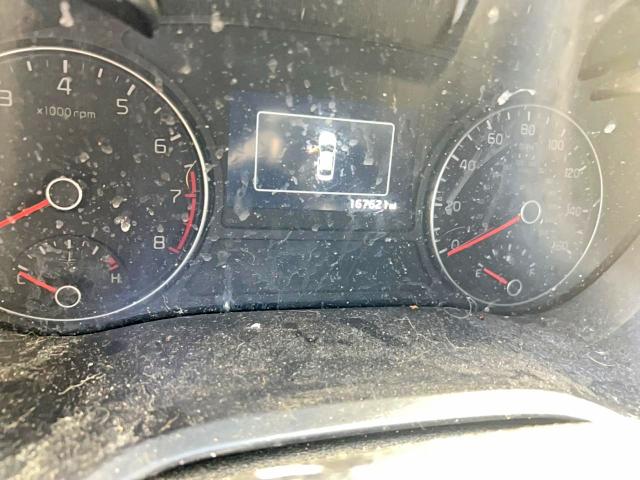 2016 Kia Optima VIN 5XXGW4L26GG051738 COPART salvage auction — FRONT END, Ca - Salvage Certificate, sold $250 on 2026-07-22 (photo 9)