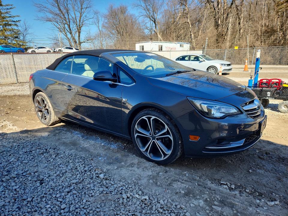 2016 Buick Cascada VIN W04WT3N57GG106898 COPART salvage auction — FRONT END, Oh - Cert Of Title-Salvage, sold $1,400 on 2026-07-22 (photo 4)