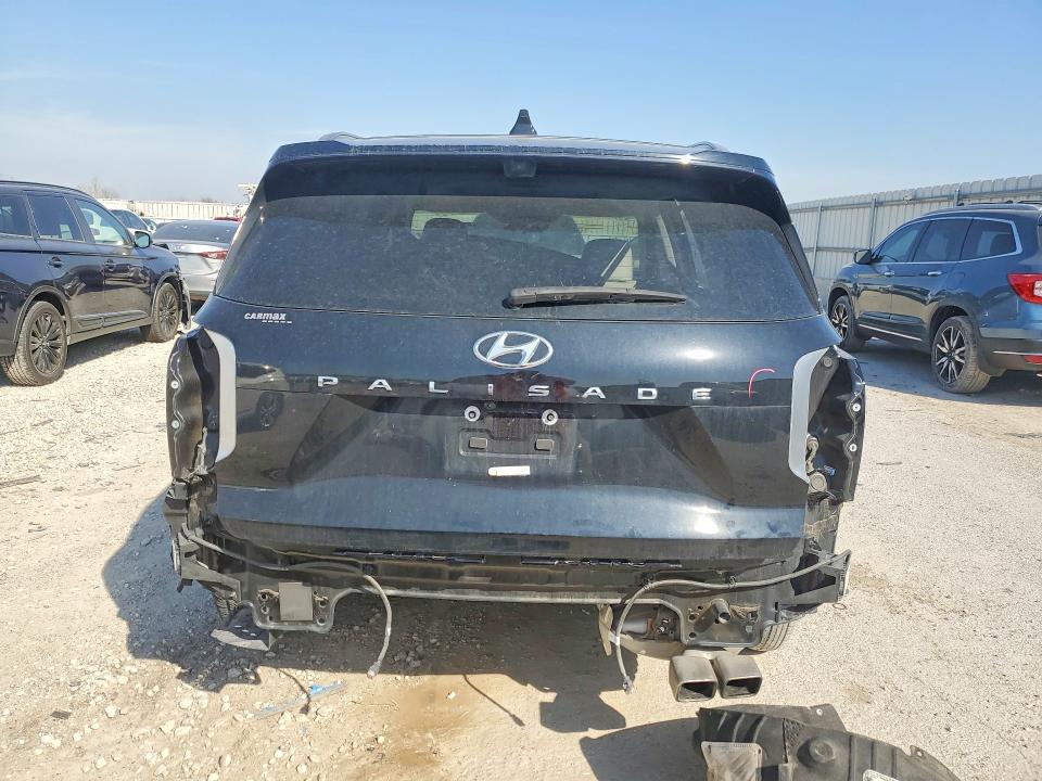 2023 Hyundai Palisade VIN KM8R74GEXPU508194 COPART salvage auction — FRONT END, Ks - Cert Of Title-Salvage, sold $9,800 on 2026-07-09 (photo 6)