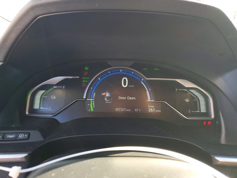2018 Honda Clarity VIN JHMZC5F36JC004453 COPART salvage auction — REAR END, Tx - Salvage Vehicle Title, sold $4,300 on 2026-07-21 (photo 9)