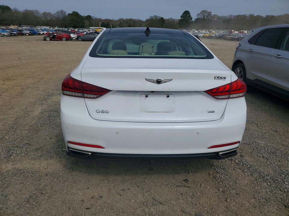 2017 Genesis G80 VIN KMHGN4JE2HU168823 COPART salvage auction — SIDE, AR - CERT OF TITLE-SALVAGE, sold $275 on 2026-07-27 (photo 6)