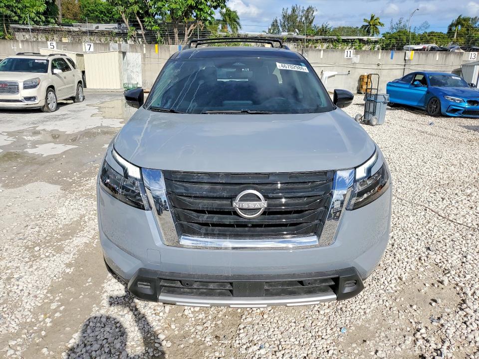 2025 Nissan Pathfinder VIN 5N1DR3CB5SC203923 COPART salvage auction — REAR END, Salvage Title, sold $9,000 on 2026-07-28 (photo 5)