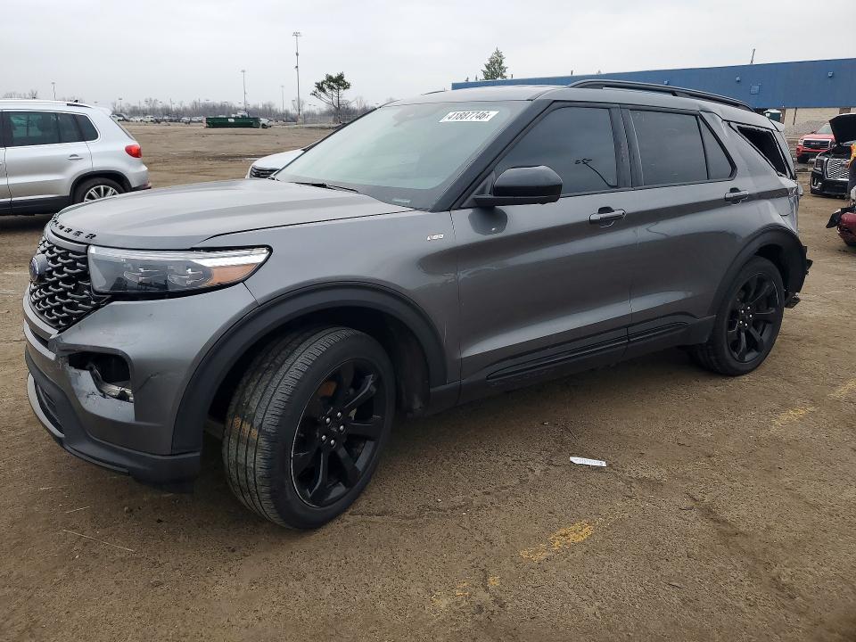 2023 Ford Explorer VIN 1FMSK8KH4PGA93249 COPART salvage auction — REAR END, Mi - Scrap Certificate Of Title, sold $5,900 on 2026-07-02 (photo 1)