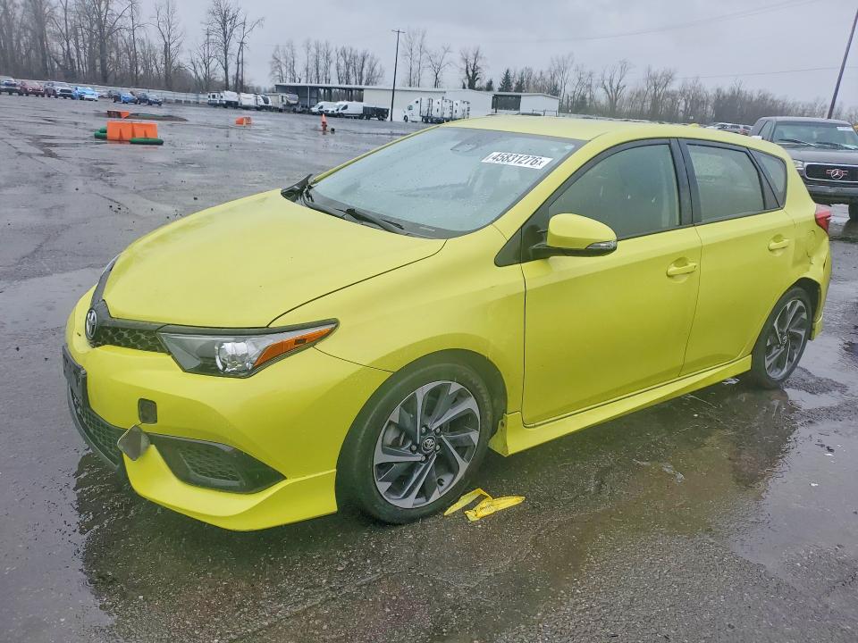 2018 Toyota Corolla VIN JTNKARJE9JJ553838 COPART salvage auction — SIDE, Or - Lien Papers Salvage, sold $3,100 on 2026-07-27 (photo 1)