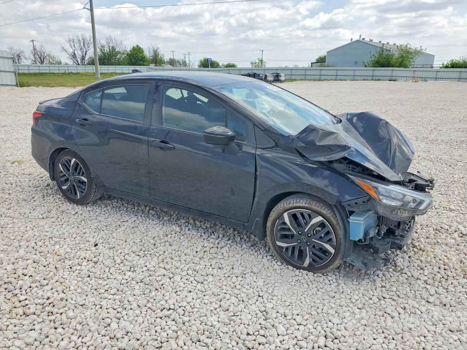2023 Nissan Versa VIN 3N1CN8FV1PL824797 COPART salvage auction — FRONT END, Tx - Salvage Vehicle Title, sold $2,250 on 2026-07-02 (photo 4)