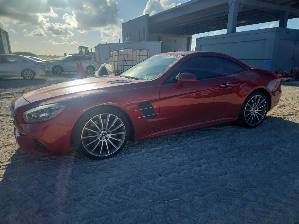 2018 Mercedes-benz Sl-class VIN WDDJK6GA9JF053526 — COPART salvage auction photo