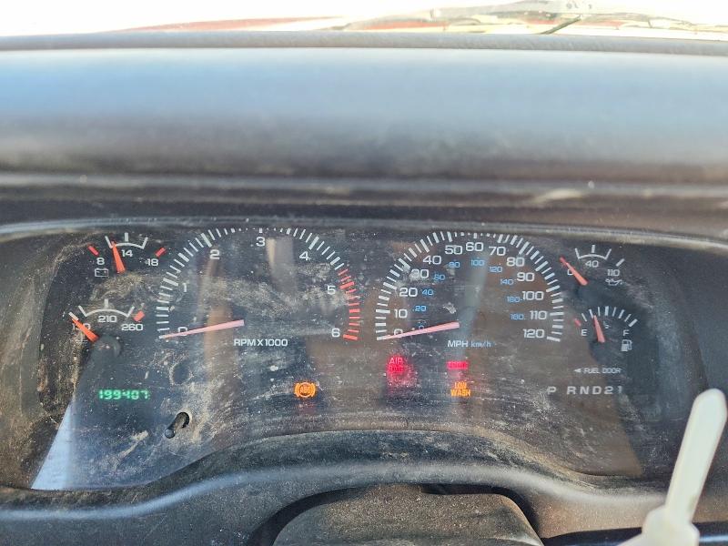 1999 Dodge Dakota VIN 1B7GG26X2XS264510 COPART salvage auction — FRONT END, Al - Cert Of Title-Salvage Title, sold $300 on 2026-07-09 (photo 9)