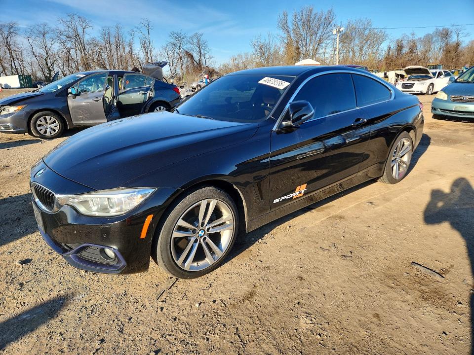 2016 BMW VIN WBA3N9C59GK248947 COPART salvage auction — SIDE, MD - CERT OF SALVAGE > 75% DAMAGE, sold $1,950 on 2026-07-28 (photo 1)