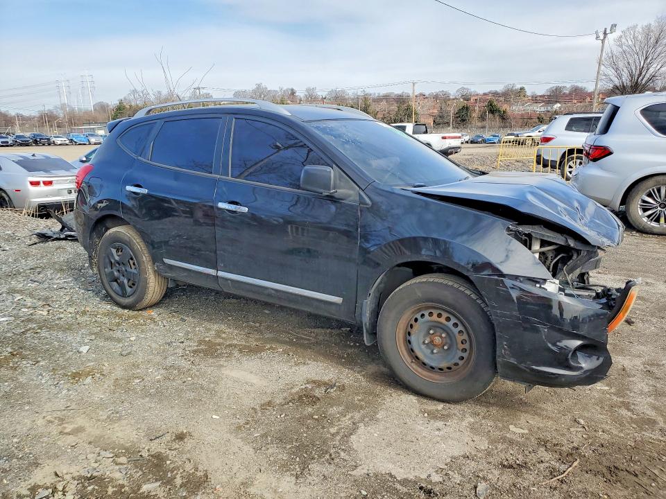 2015 Nissan Rogue VIN JN8AS5MV3FW765313 COPART salvage auction — FRONT END, Md - Cert Of Salvage > 75% Damage, sold $500 on 2026-07-14 (photo 4)