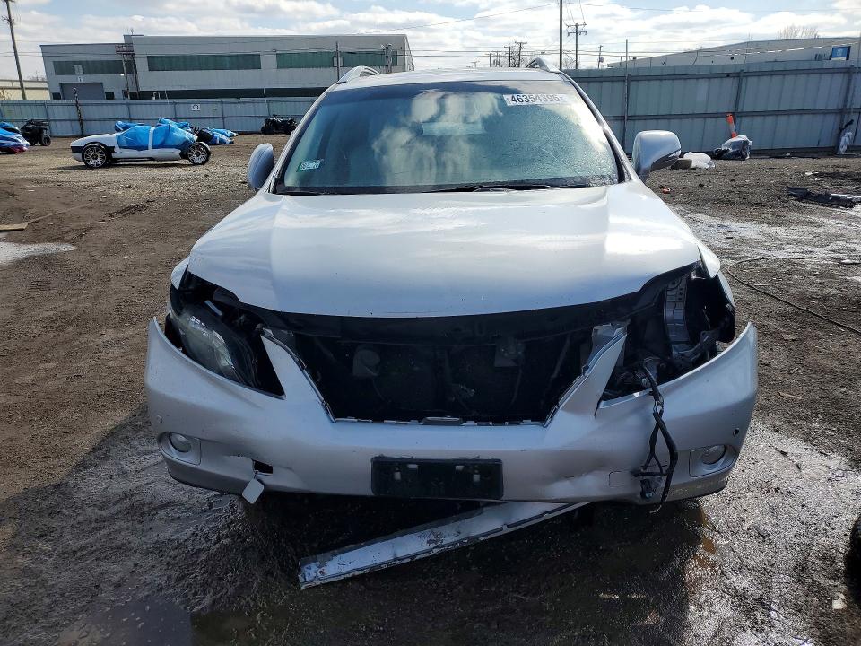 2012 Lexus Rx VIN 2T2BK1BA8CC144772 COPART salvage auction — FRONT END, Il - Salvage Certificate, sold $4,700 on 2026-07-24 (photo 5)