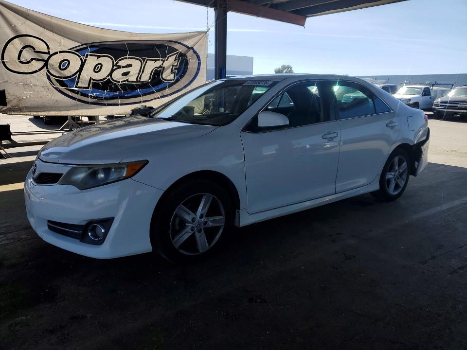2013 Toyota Camry VIN 4T1BF1FK6DU286582 COPART salvage auction — REAR END, Ca - Salvage Certificate, sold $1,800 on 2026-07-02 (photo 1)