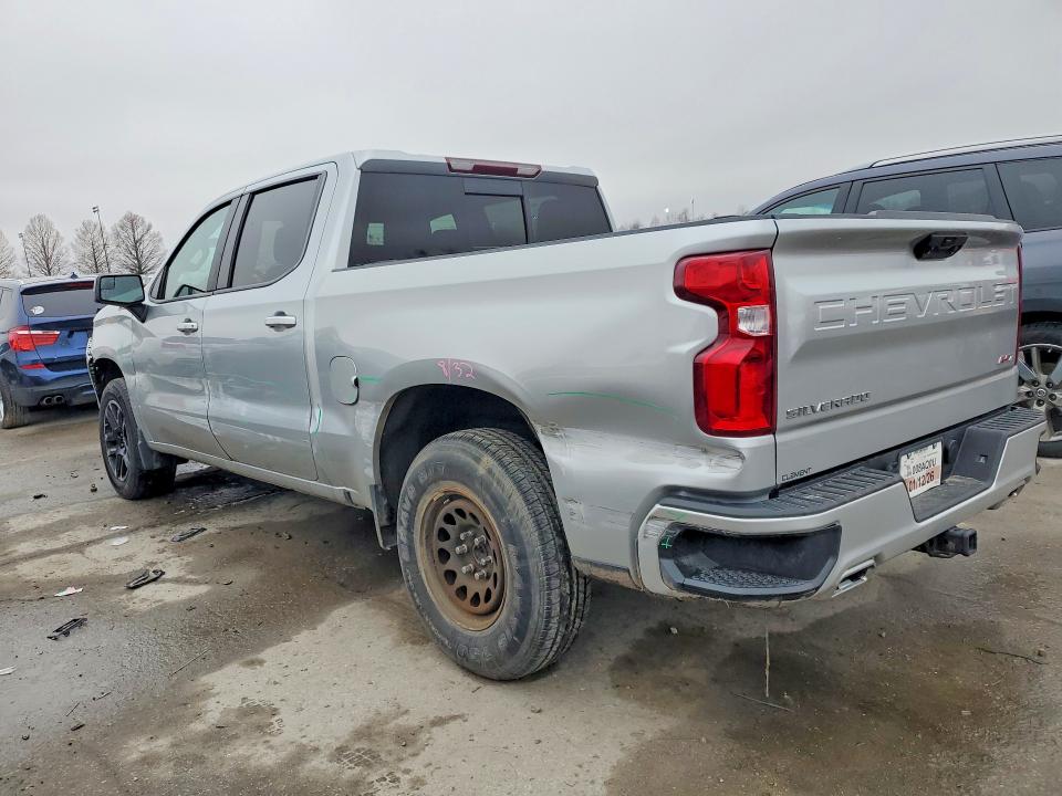 2022 Chevrolet Silverado VIN 1GCUDEET7NZ564401 COPART salvage auction — FRONT END, AR - CERT OF TITLE-SALVAGE, sold $13,400 on 2026-07-02 (photo 2)