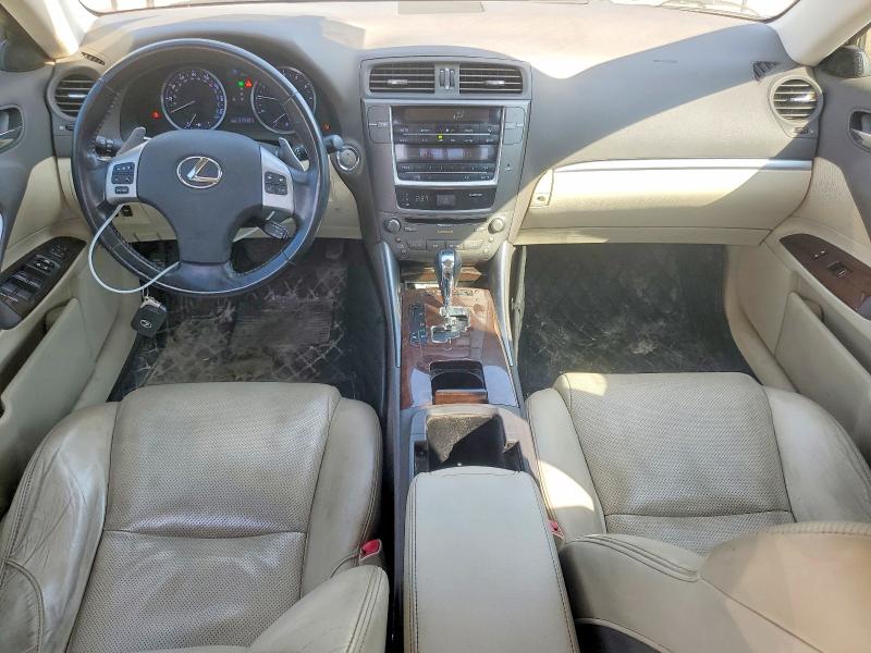 2012 Lexus Is VIN JTHBF5C28C5158853 COPART salvage auction — REAR END, Il - Salvage Certificate, sold $2,500 on 2026-07-21 (photo 8)