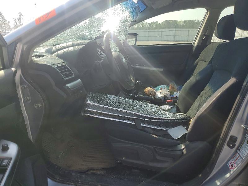 2015 Subaru Impreza VIN JF1GPAA60F9230456 COPART salvage auction — FRONT END, NC - SALVAGE CERTIFICATE OF TITLE, sold $275 on 2026-07-30 (photo 7)