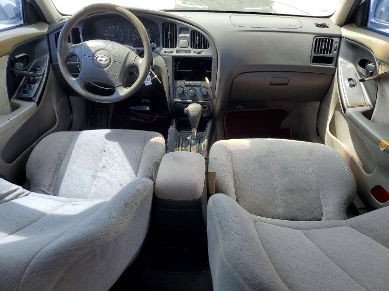 2005 Hyundai Elantra VIN KMHDN46D95U149264 COPART salvage auction — FRONT END, Tx - Salvage Vehicle Title, sold $200 on 2026-07-24 (photo 8)