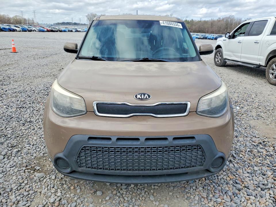 2014 Kia Soul VIN KNDJN2A21E7067819 COPART salvage auction — NORMAL WEAR, Tn - Salvage Certificate, sold $400 on 2026-07-14 (photo 5)