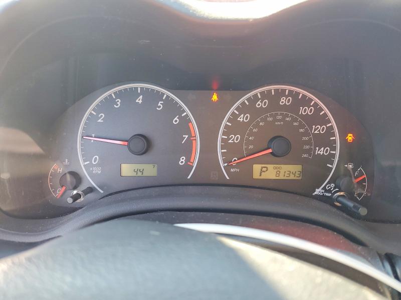 2013 Toyota Corolla VIN 5YFBU4EE3DP114353 COPART salvage auction — FRONT END, WV - SALVAGE CERTIFICATE, sold $2,000 on 2026-07-30 (photo 9)