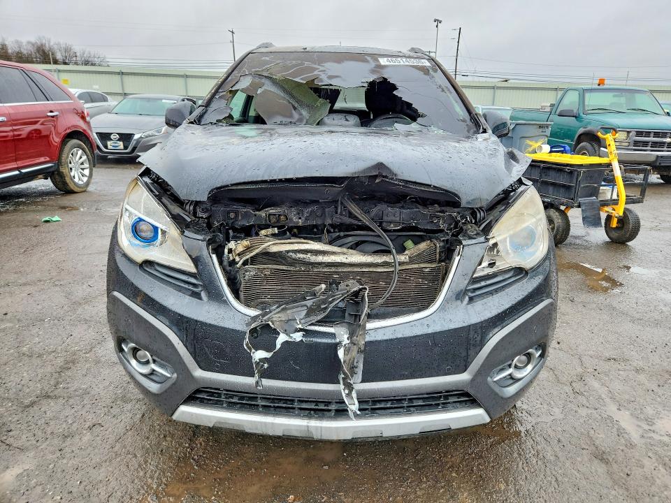 2013 Buick Encore VIN KL4CJHSB8DB113559 COPART salvage auction — ENGINE BURN, PA - CERTIFICATE OF SALVAGE, sold $400 on 2026-07-02 (photo 5)