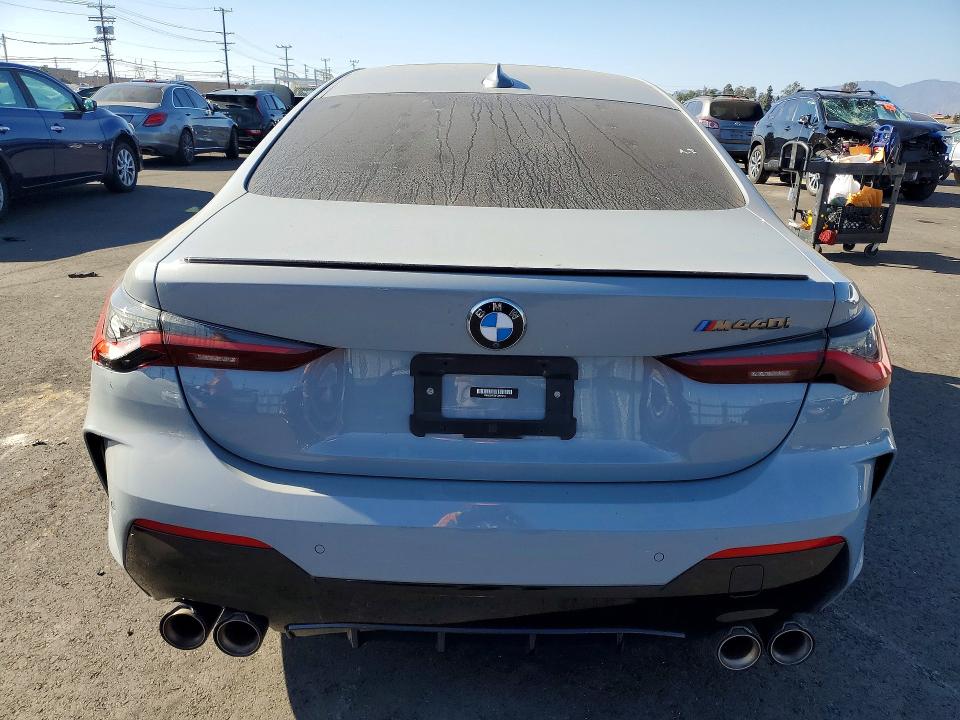2023 BMW M4 VIN WBA83AP03PCM07354 COPART salvage auction — SIDE, CA, sold $20,800 on 2026-07-22 (photo 6)