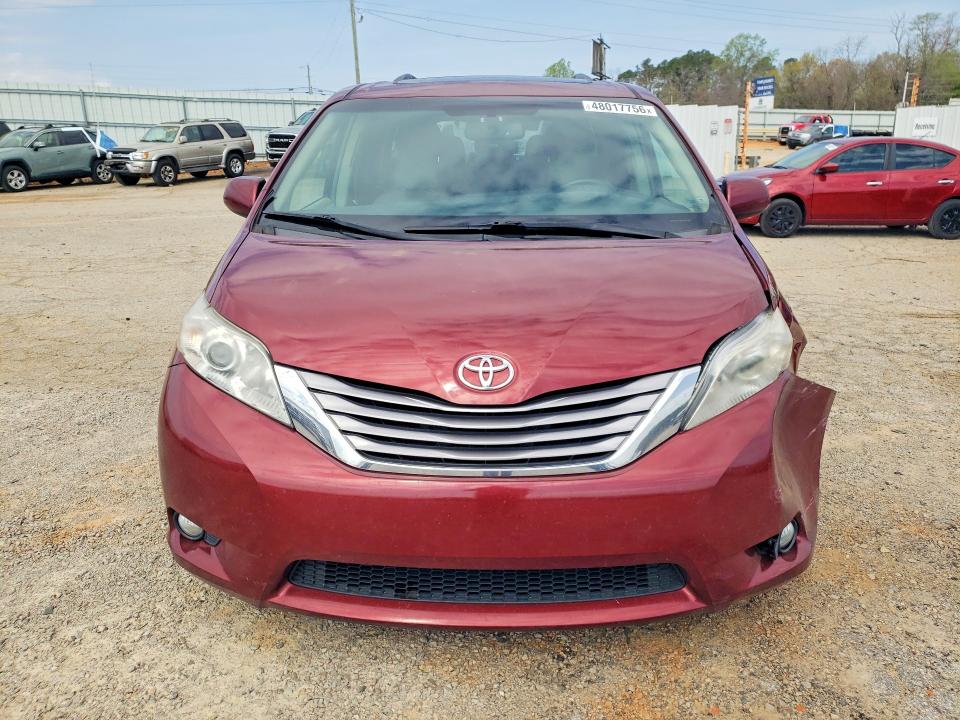 2016 Toyota Sienna VIN 5TDYK3DC8GS763877 COPART salvage auction — FRONT END, NC - SALVAGE CERTIFICATE OF TITLE, sold $100 on 2026-07-31 (photo 5)