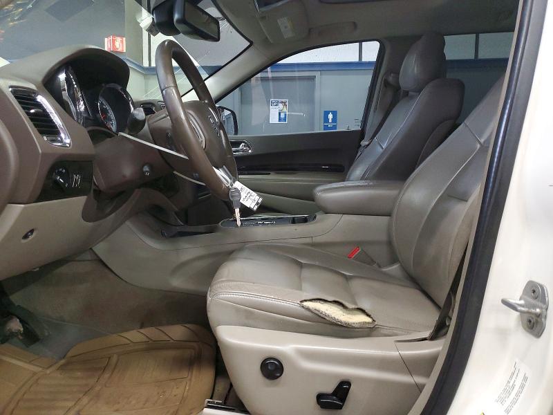 2011 Dodge Durango VIN 1D4RE4GG9BC725376 COPART salvage auction — MINOR DENT/SCRATCHES, Ct - Certificate Of Title, sold $2,900 on 2026-07-03 (photo 7)