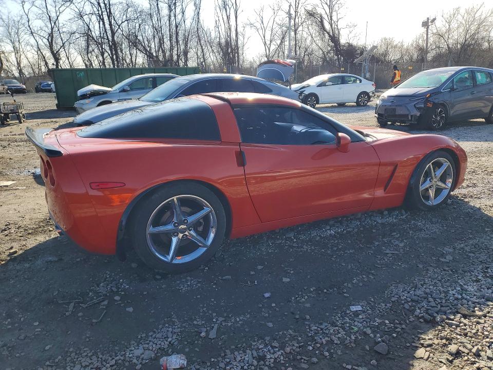 2011 Chevrolet Corvette VIN 1G1YG2DW9B5106244 COPART salvage auction — SIDE, Md - Cert Of Salvage > 75% Damage, sold $1,900 on 2026-07-09 (photo 3)