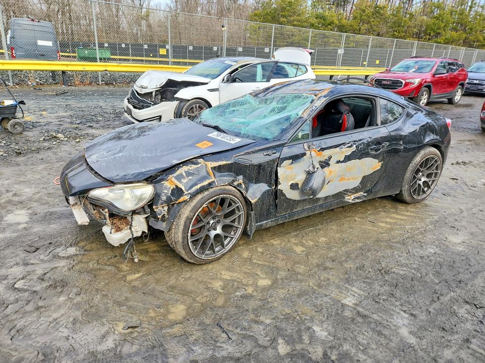 2013 Scion Fr-s VIN JF1ZNAA11D2707775 COPART salvage auction — FRONT END, Md - Cert Of Salvage > 75% Damage, sold $600 on 2026-07-24 (photo 1)