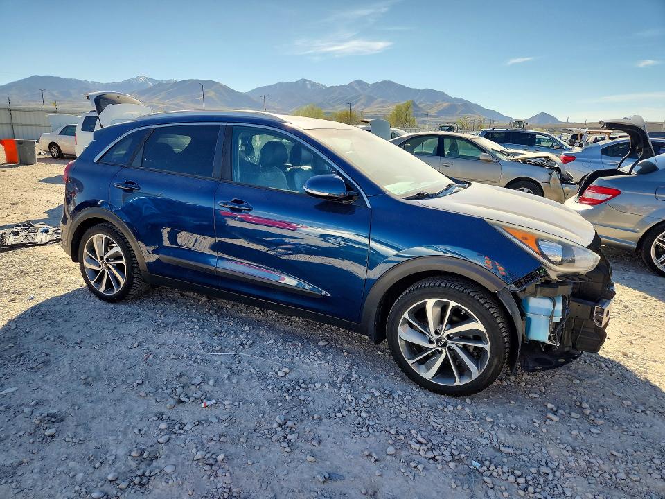 2017 Kia Niro VIN KNDCE3LC4H5094341 COPART salvage auction — FRONT END, Ut - Salvage Certificate, sold $1,550 on 2026-07-10 (photo 4)