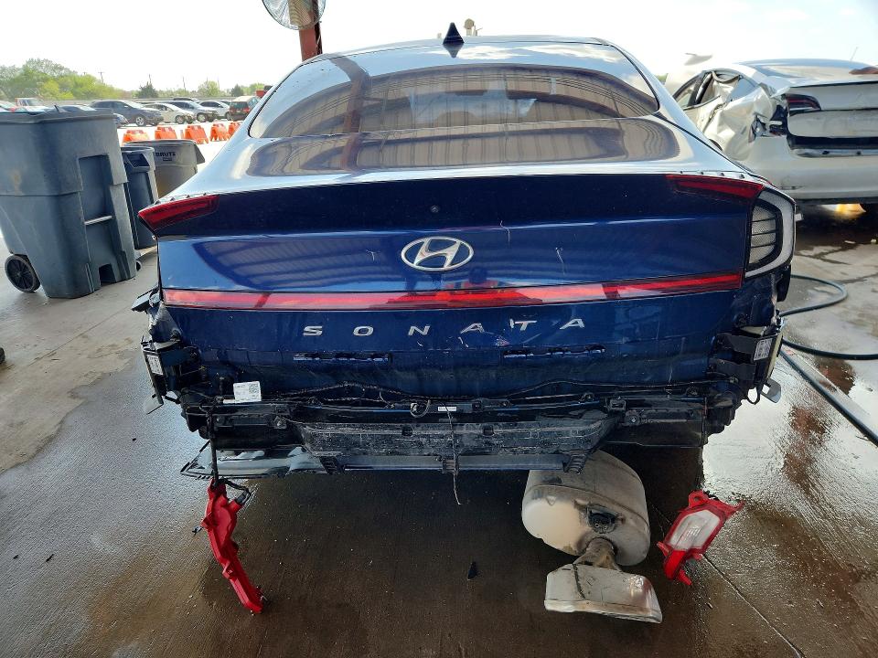 2020 Hyundai Sonata VIN 5NPEF4JA2LH059495 COPART salvage auction — FRONT END, Tx - Certificate Of Title, sold $1,350 on 2026-07-30 (photo 6)