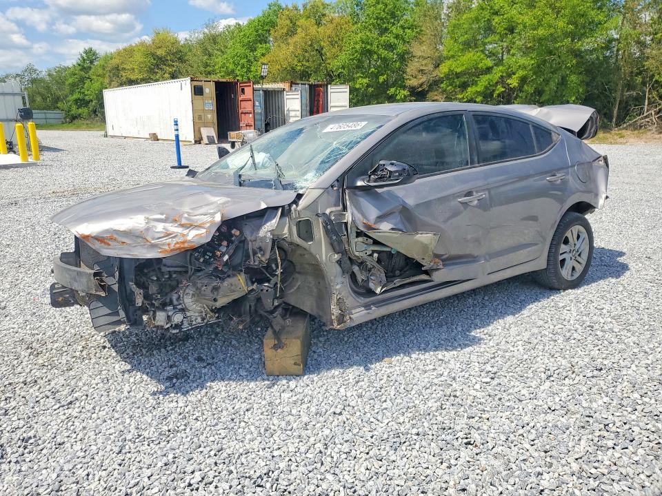 2020 Hyundai Elantra VIN KMHD84LF1LU039142 COPART salvage auction — ALL OVER, Tx - Nonrepairable Title, sold $325 on 2026-07-06 (photo 1)