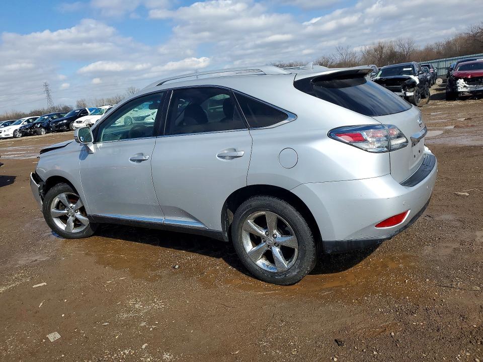 2012 Lexus Rx VIN 2T2BK1BA8CC144772 COPART salvage auction — FRONT END, Il - Salvage Certificate, sold $4,700 on 2026-07-24 (photo 2)