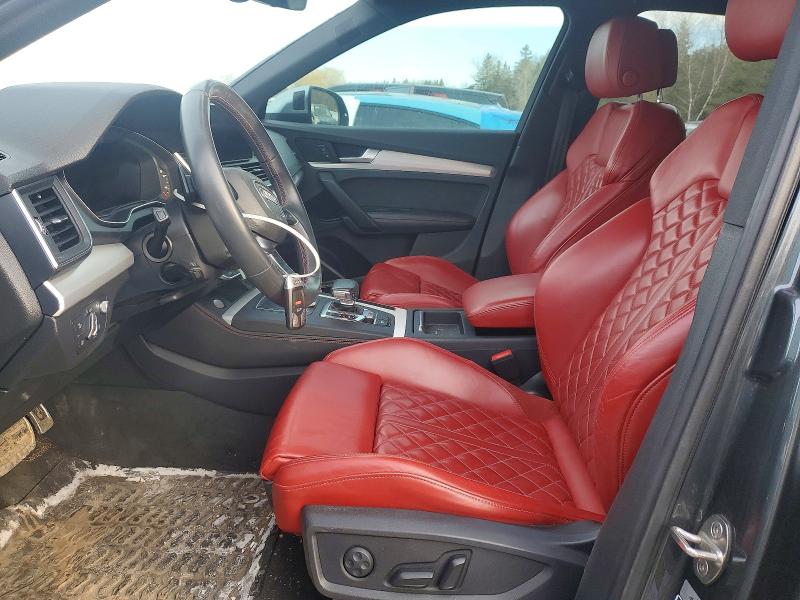 2018 Audi Q5 VIN WA1C4AFY7J2144097 COPART salvage auction — FRONT END, On - Permit Salvage, sold $7,300 on 2026-07-30 (photo 7)