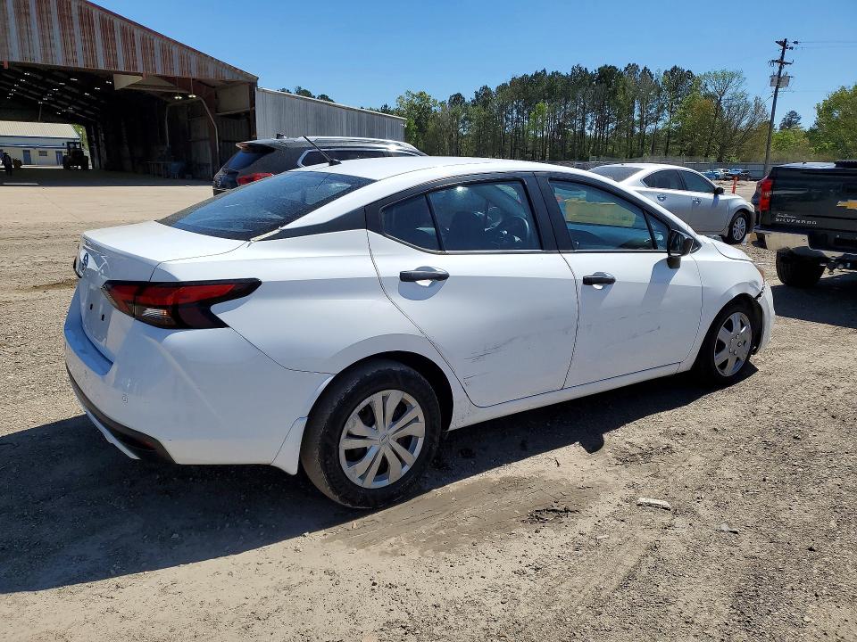 2020 Nissan Versa VIN 3N1CN8DV3LL881564 COPART salvage auction — WATER/FLOOD, La - Cert Of Title-Salvage Flood, sold $2,000 on 2026-07-02 (photo 3)