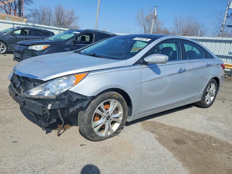 2012 Hyundai Sonata VIN 5NPEC4AC3CH384800 COPART salvage auction — FRONT END, In - Bill Of Sale - Parts Only, sold $625 on 2026-07-20 (photo 1)