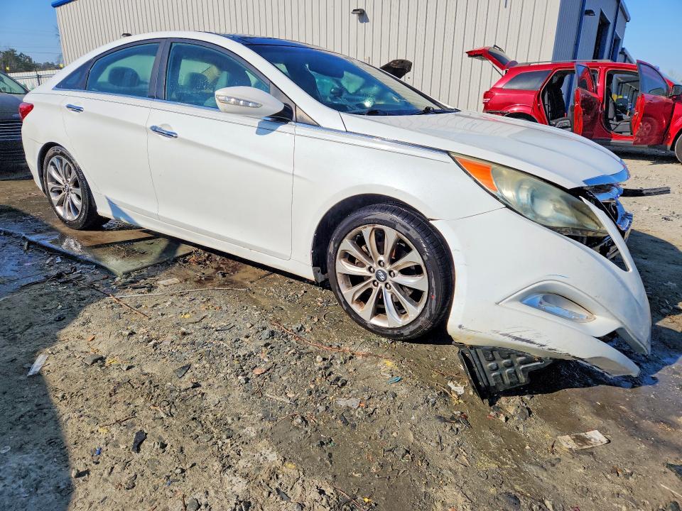2012 Hyundai Sonata VIN 5NPEC4AB8CH359558 COPART salvage auction — FRONT END, GA - CERT OF TITLE-SALVAGE, sold $400 on 2026-07-02 (photo 4)