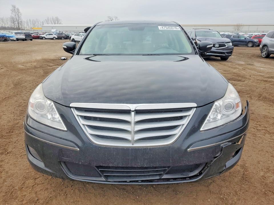 2011 Hyundai Genesis VIN KMHGC4DF5BU114515 COPART salvage auction — REAR END, Mi - Certificate Of Title, sold $500 on 2026-07-22 (photo 5)