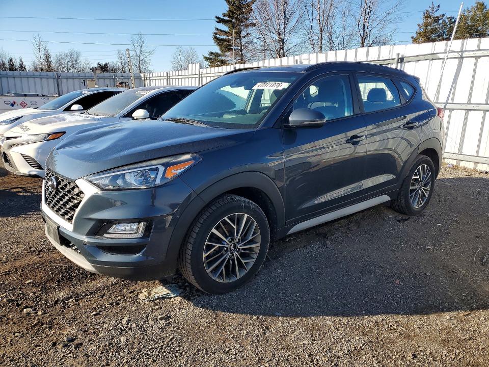 2019 Hyundai Tucson VIN KM8J3CAL9KU054510 COPART salvage auction — FRONT END, Salvage Title, sold $2,950 on 2026-07-28 (photo 1)