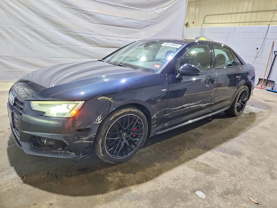 2018 Audi A4 VIN WAUENAF42JA084984 COPART salvage auction — SIDE, Nh - Cert Of Title-Salvage, sold $100 on 2026-07-21 (photo 1)