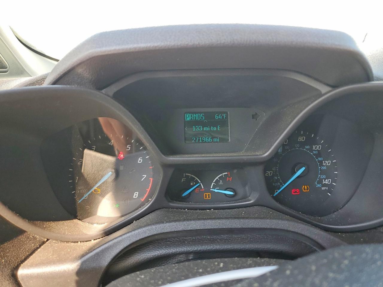 2014 Ford Transit connect VIN NM0AS8F78E1151524 COPART salvage auction — Mechanical, GA - CERTIFICATE OF TITLE, sold $500 on 2026-04-06 (photo 9)