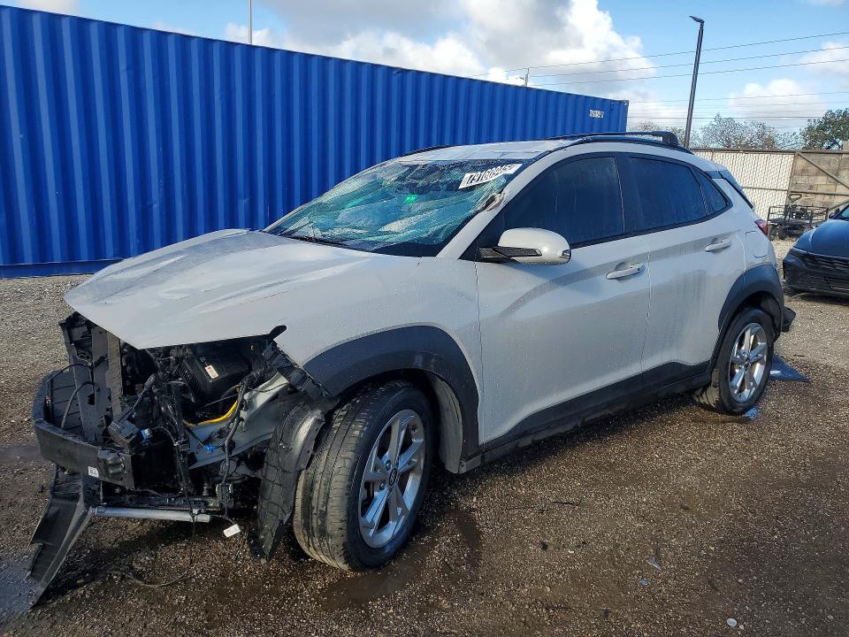 2022 Hyundai Kona VIN KM8K62AB6NU870429 COPART salvage auction — FRONT END, Fl - Certificate Of Title, sold $2,750 on 2026-07-29 (photo 1)