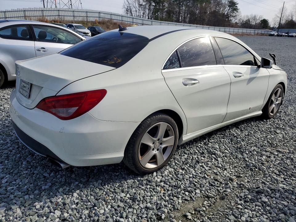 2015 Mercedes-benz Cla-klasse VIN WDDSJ4EB4FN161962 COPART salvage auction — MECHANICAL, Fl - Dealer Only Clean Title, sold $2,900 on 2026-07-29 (photo 3)