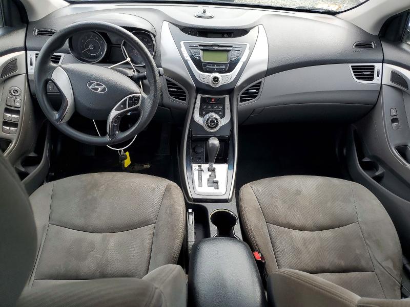 2011 Hyundai Elantra VIN 5NPDH4AE3BH031860 COPART salvage auction — FRONT END, Ma - Cert Of Title-Salvage, sold $425 on 2026-07-06 (photo 8)