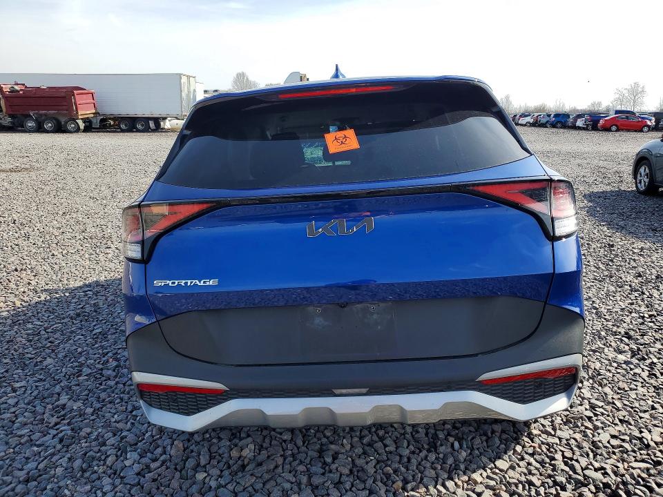 2023 Kia Sportage VIN 5XYK33AF5PG107408 COPART salvage auction — FRONT END, In - Cert Of Title-Salvage Title, sold $2,550 on 2026-07-07 (photo 6)